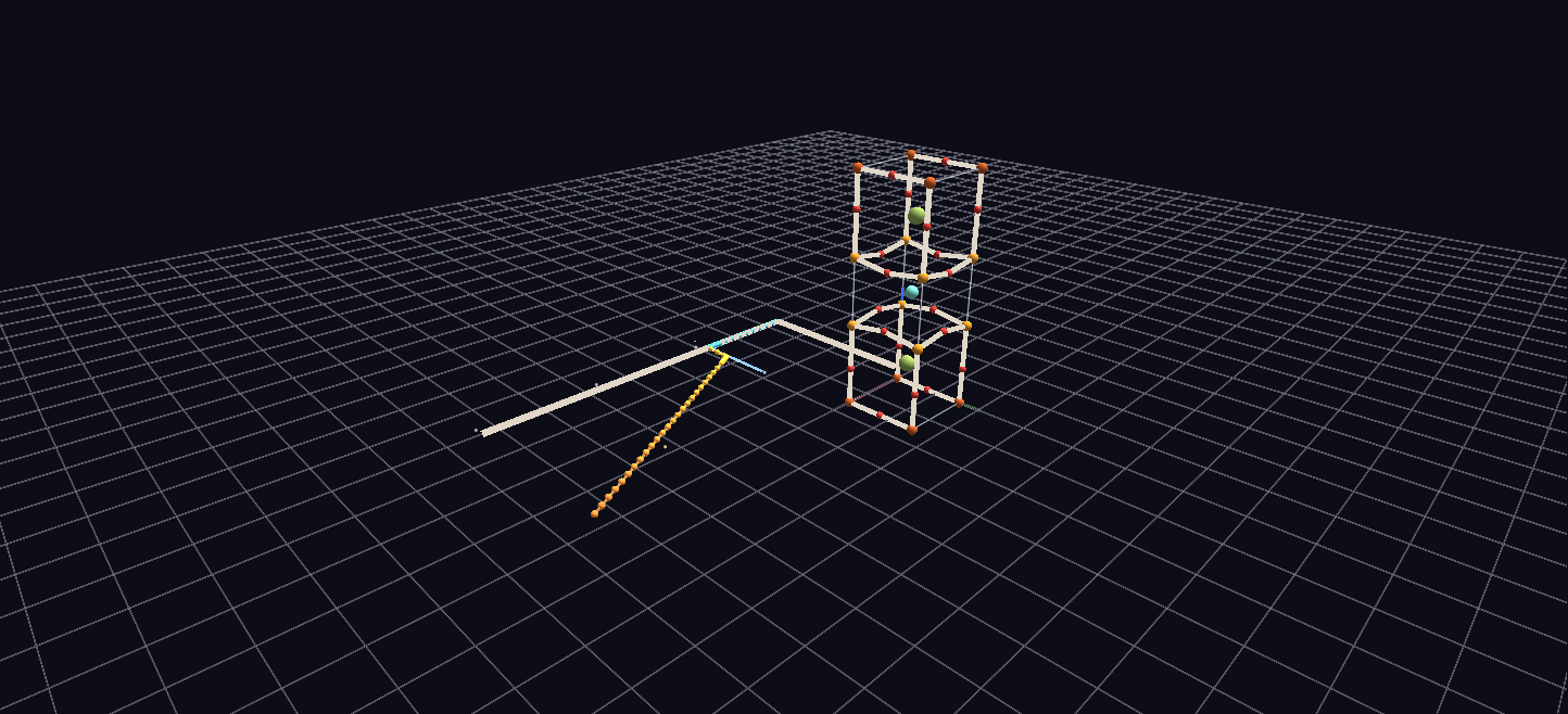 YBCO Superconductor loaded in GlyphViz